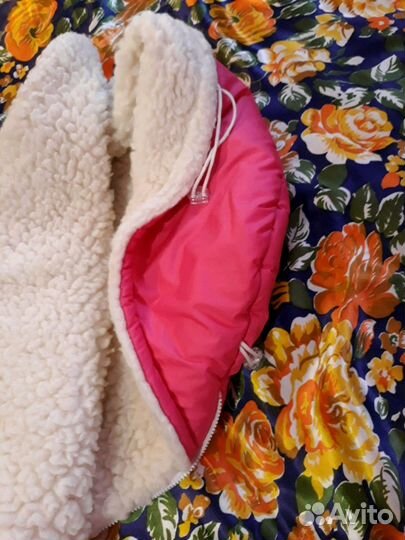 Зимний конверт на выписку