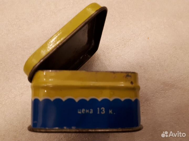 Зубной порошок, банка старинная