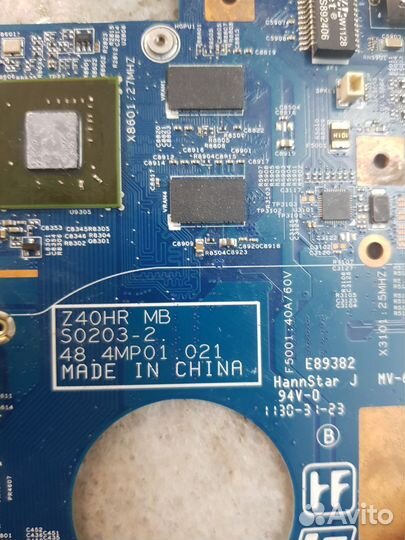 Материнская плата от ноутбука sony PCG-61911v