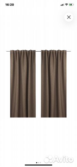 Шторы блэкаут вилборг икеа