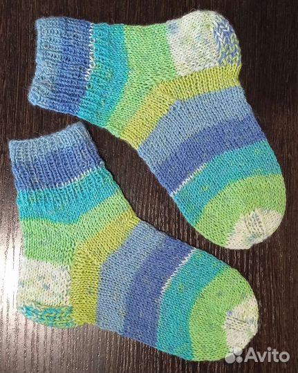 Носочки детские из итальянской пряжи