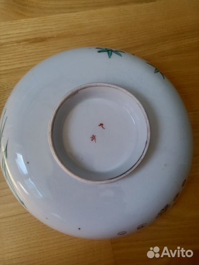 Тарелка Япония кутани винтаж