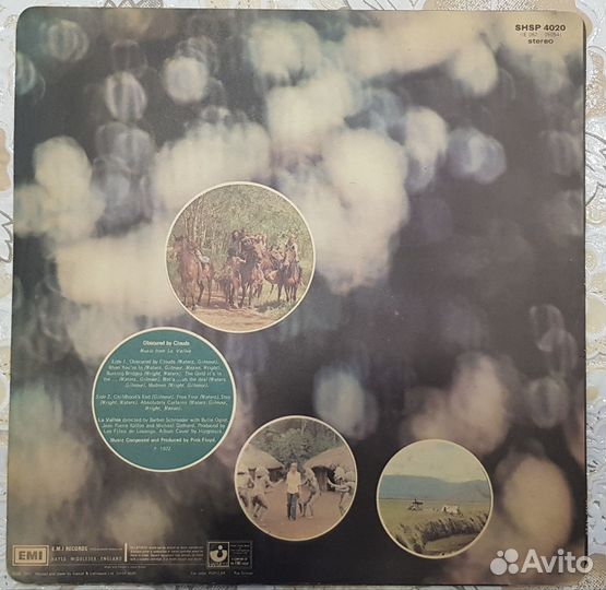 Pink Floyd – Obscured By Clouds - 1973 UK