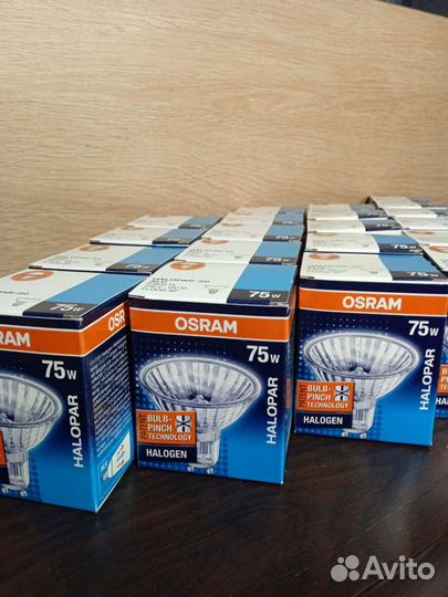 Лампа галогенная osram halopar ALU 20 GU10, 64830