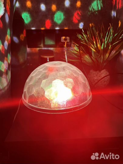 Диско шар светомузыка light ball