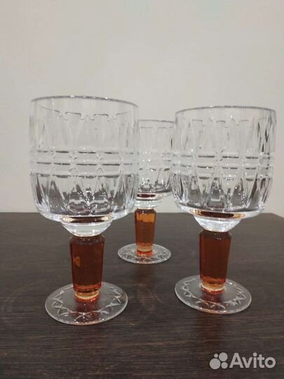 Бокалы хрусталь олимпиада 80 СССР