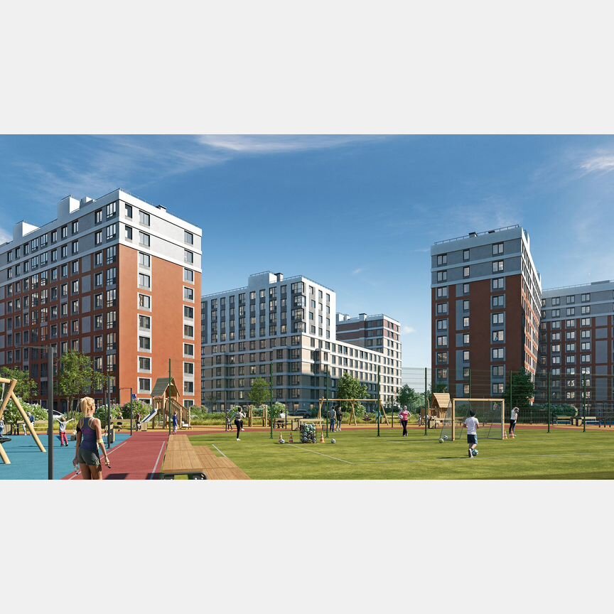 2-к. квартира, 59 м², 3/10 эт.