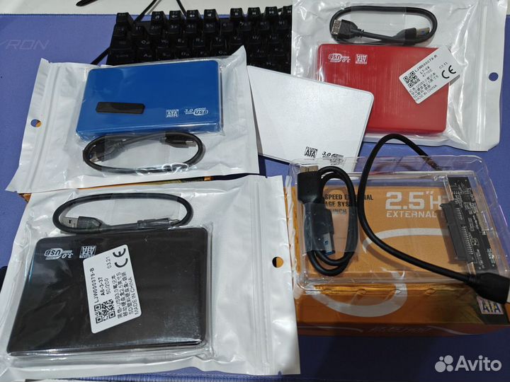 Внешний бокс для SSD, жесткого диска 2.5, SATA