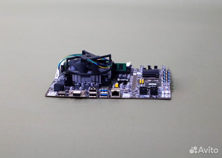 Материнская плата (комплект) для майнинга на 8-12