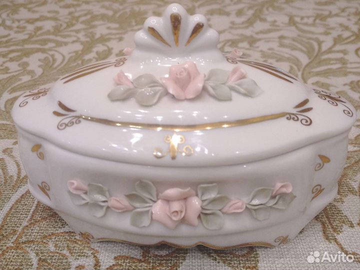 Шкатулка Кисловодский фарфор. Торг