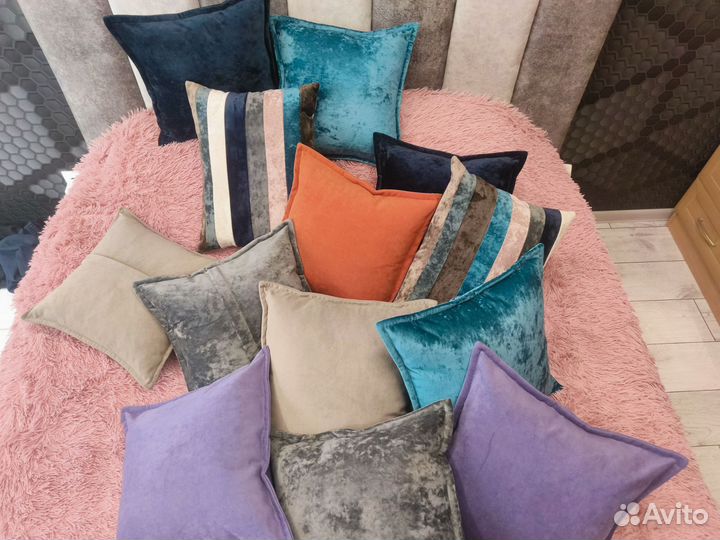 Декоративные подушки, пошив