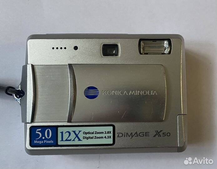 Фотоаппарат konica minolta dimage X50