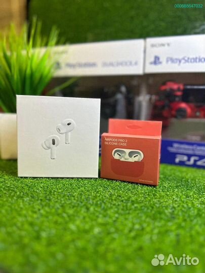 Airpods Pro 2 Gen. с Type-C и чехлом + гарантия