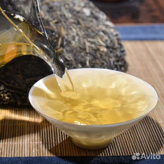 Шен пуэр Исландия, зелёный чай, китайский чай