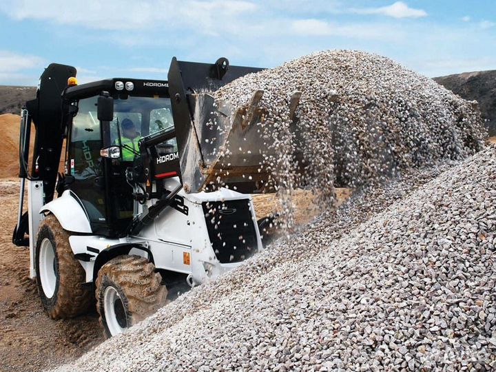 Щебень гравийный/доломитовый с доставкой