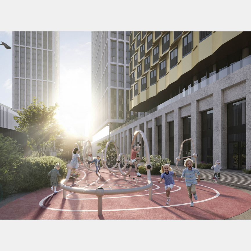 Квартира-студия, 34,2 м², 5/55 эт.