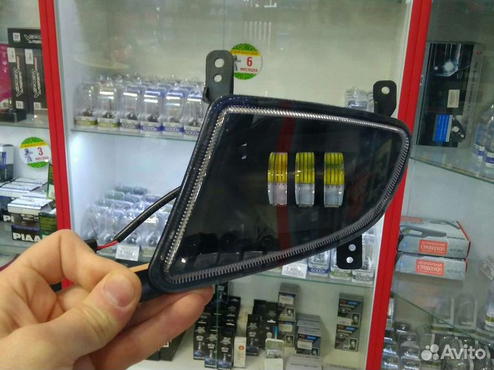 Светодиодная птф LED LADA Priora 2 Рестайлинг SE