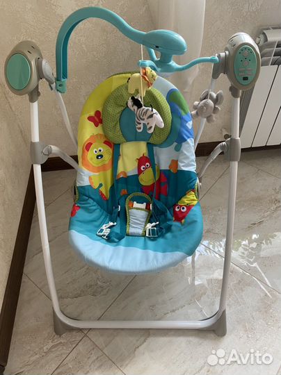 Детские электронные качели