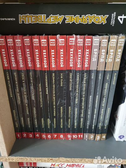 Комиксы Хеллбой 11 томов + брпд 4 тома