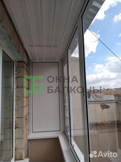 Остекление балконов в хрушевке