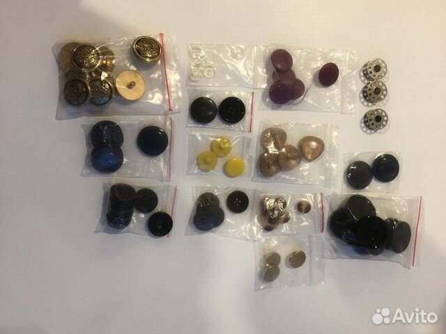Пуговицы, шпульки