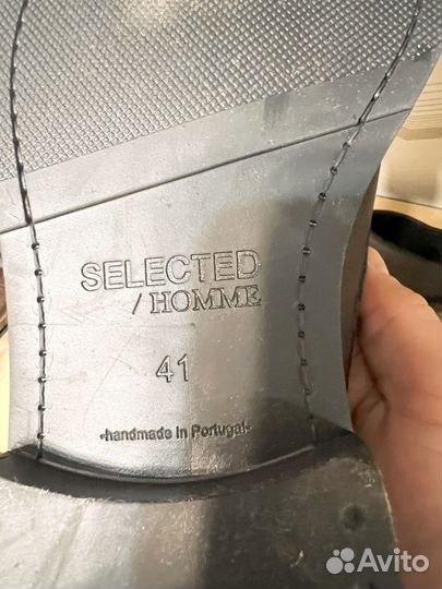 Лоферы подкрадули Selected Homme 41EU новые