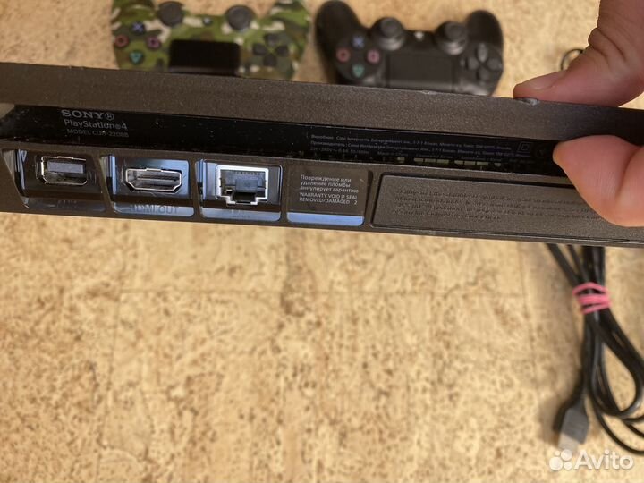 Sony ps4 slim 1tb + топовые игры
