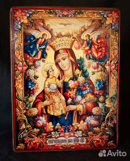 Икона Божией матери Неувядаемый Цвет