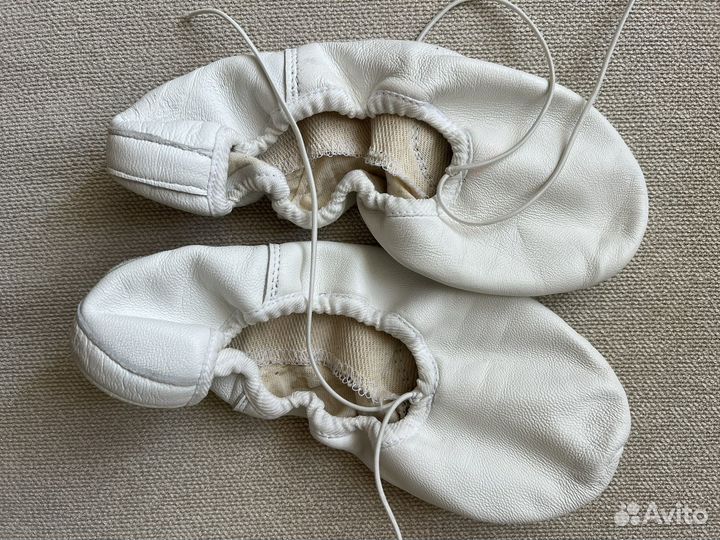 Балетки кожа 36 р и юбка танцевальная на запахе