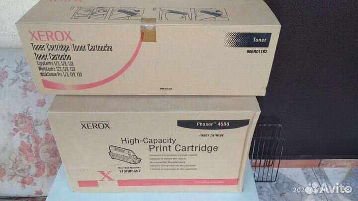 Картриджи Xerox 113r00657 и Kyosera tk-1130, tk-11