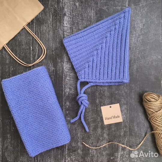 Детская шапочка Эльф + снуд