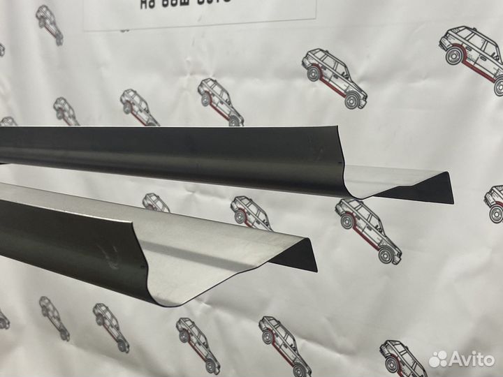 Nissan X-Trail T30 пороги + усилители комплект