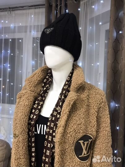 Комплект шапка и шарф женские