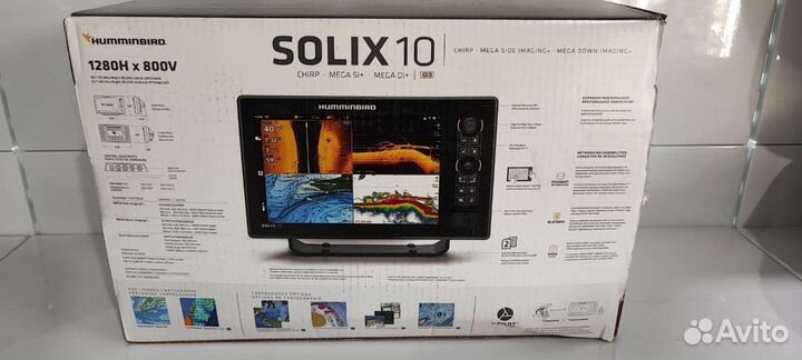 Эхолот humminbird. новый. solix 10“ MSI g3 оф РФ