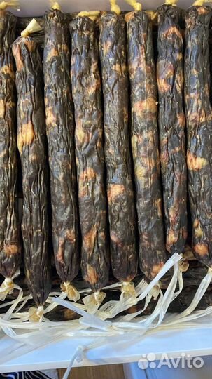 Конская колбаса казы