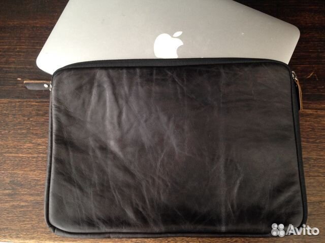 Кожаный чехол, папка для бумаг, macbook, планшета