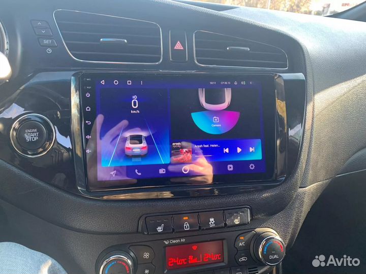 Штатная автомагнитола (шгу) на kia ceed