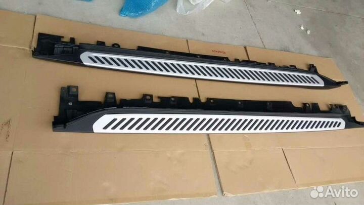 Новые пороги на BMW X6 F16 кузов