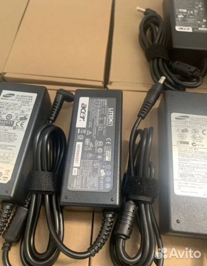 Зарядки для ноутбуков новые Гарантия