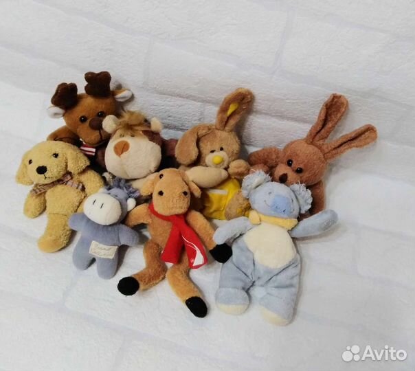 Мягкие игрушки небольшие
