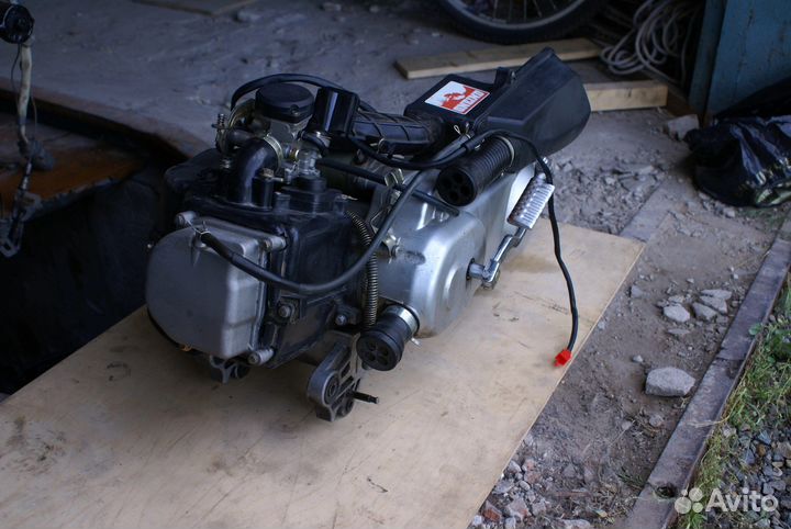 Двигатель на скутер QMB 139, 80 кубиков