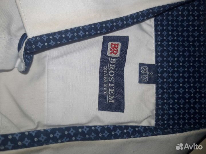 Рубашка для мальчика 128