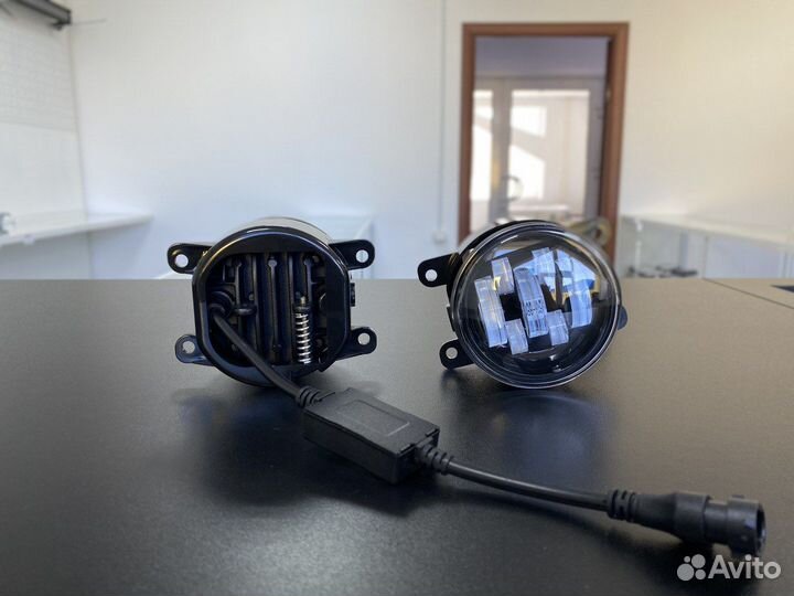 Светодиодные птф 2 режима 70W LED Веста,иномарки