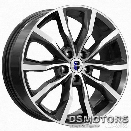 Диски Портер 7.5/18 5x114.3 ET45 d66.1 алмаз чёрны