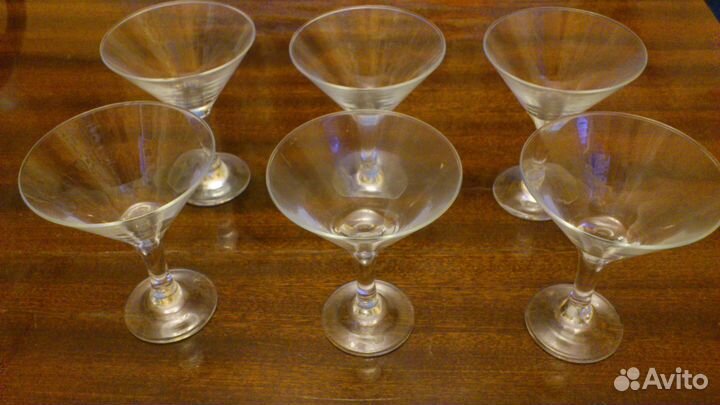 Бокалы для мартини,коктейлей