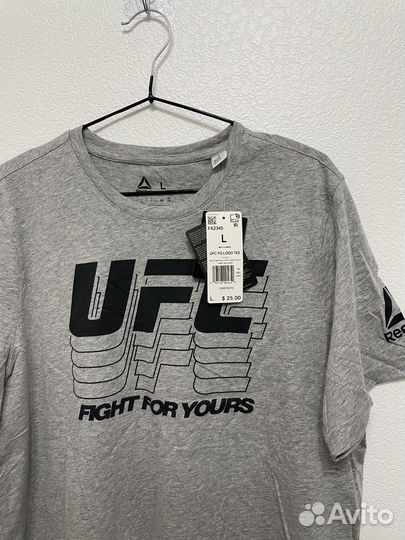 Футболка UFC Reebok L оригинал новая