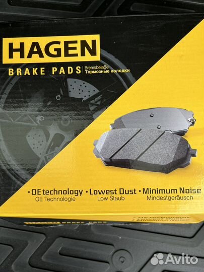 Тормозные колодки на genesis