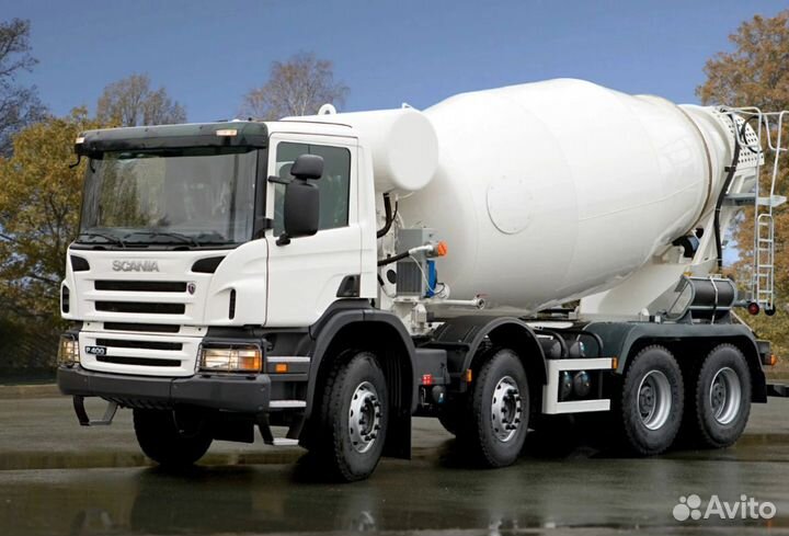 Бетон напрямую от завода. Доставка бетона миксером