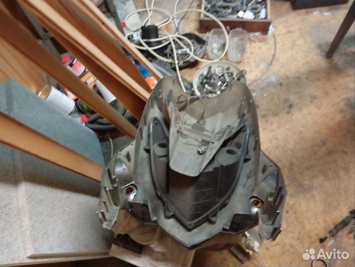 Передняя фара и пластик для скутера