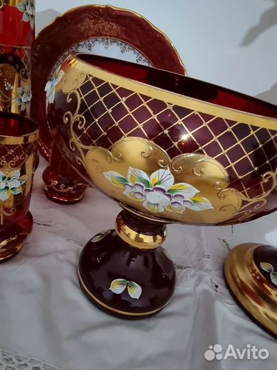 Ваза Чехия Богемия